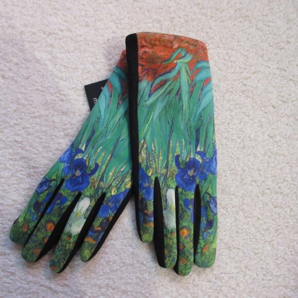 Artful Multi-Colored Women's Touch Gloves - PRICE FIRM PLEASE - Picture 5 of 5